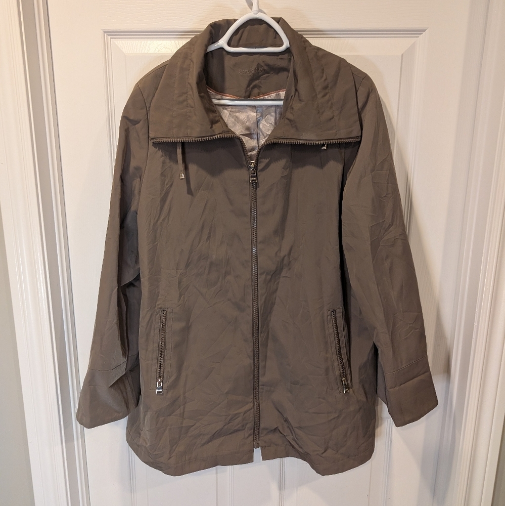 Calvin Klein Dark Tan Winter Jacket